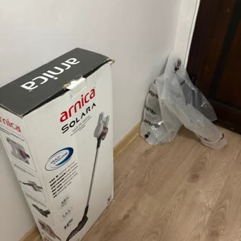 Media Markt'tan Aldığım Dikey Süpürge Kullanılmış Çıktı