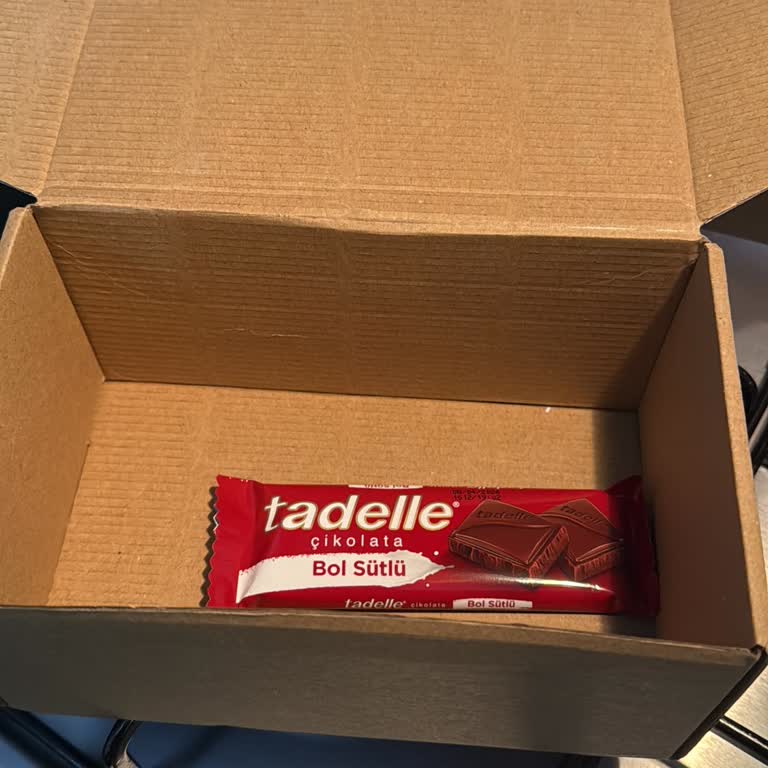 Tadelle'den Tek Çikolata Özür Paketi Müşteriyi Hayal Kırıklığına Sürükledi