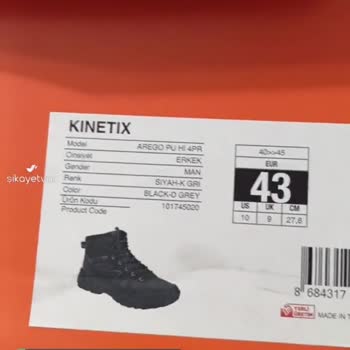 Kinetix Yağmur Suyu Çeken Bot