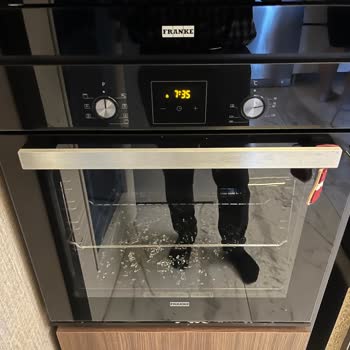 Franke Fırın Camı Aniden Kırıldı Ve Servis Teması Sağlanamadı