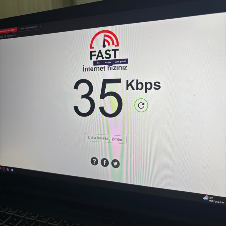 Satın Alınan 100 Mbps Hızının 35 Kbps’ye Düşmesi Ve Ücretsiz Arıza Ücreti İstemem