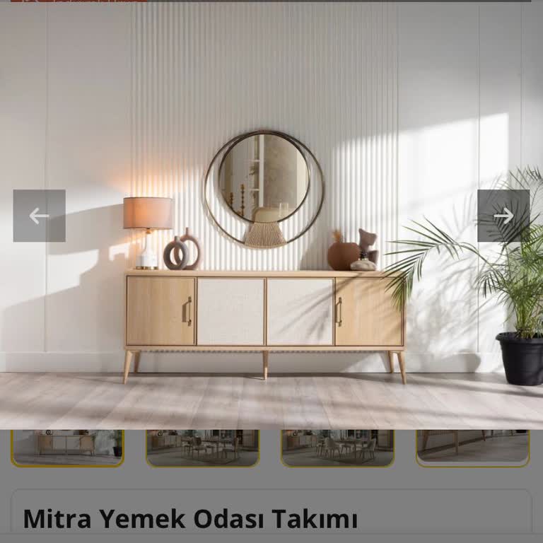 Yemek Odası Takımının Eksik Konsolu İçin Sürekli Gecikme Ve Mağduriyet