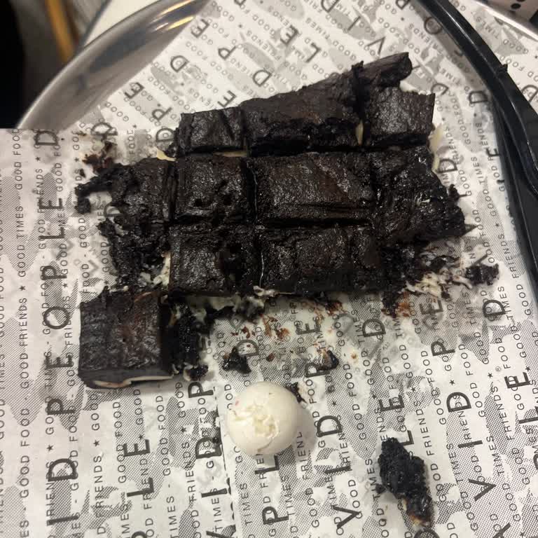 David People Şubesinde Çamur Kıvamında Brownie Ve İade Talebi