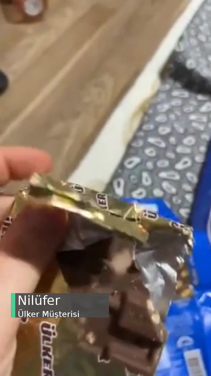 Ülker Çikolata (Fındıklı) Bayatlama Sorunu videonun kapak resmi