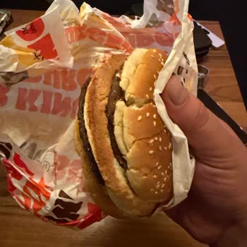 Sağlığımı Riske Attıran Ve Paraya Saygısız Burger King Siparişi