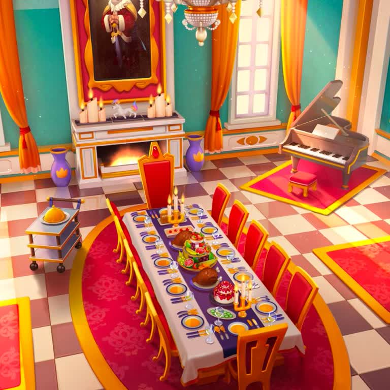 В Royal Match уровень 7800 не загружается — пустое игровое поле. Техническая ошибка в игре