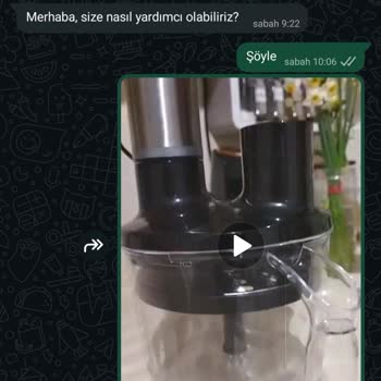 Sinbo Blender Setindeki Çırpıcı Ve Rende Arızası, 2 Aylık Cevapsızlık Ve İade Talebi