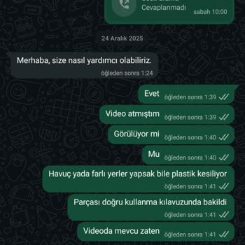 Sinbo Blender Setindeki Çırpıcı Ve Rende Arızası, 2 Aylık Cevapsızlık Ve İade Talebi