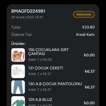Sepetimdeki Kalıplar Satın Alınamıyor Ve Müşteri Hizmetinden Yanıt Gelmiyor