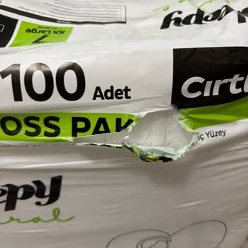 Açık Ambalajlı Bebek Bezi Hijyen Endişesi Ve İade Talebi