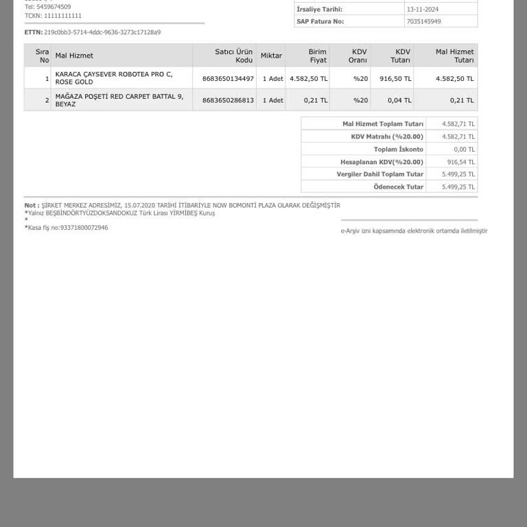 Garanti Süresi Bitmeden Arızalı Çaycı İçin Ücretsiz Değişim Talebi