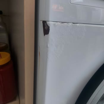 Bosch Çamaşır Makinesinde Paslanma Sorunu Garanti Sonrası Çözülmedi