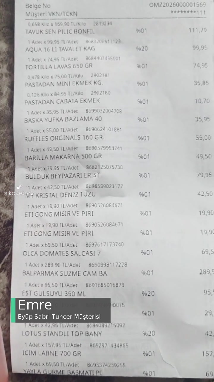 Eyüp Sabri Tuncer Gülsuyu Alerji, Kaşıntı, Yanma Yaptı! videonun kapak resmi