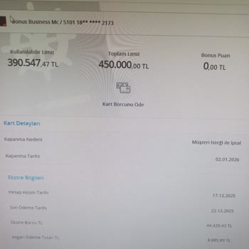 Denizbank Kredi Kartı Haksız Gecikme Faizi Ve Yetkisiz Kapatma Şikayeti