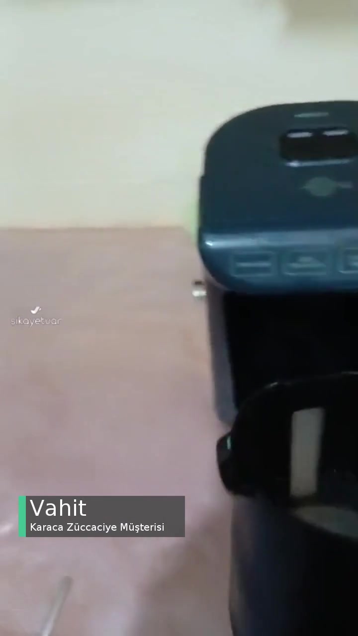 Karaca Kahve Makinesi Arızası videonun kapak resmi