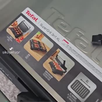 Tefal Tost Makinesi Kullanmadan Kırıldı!
