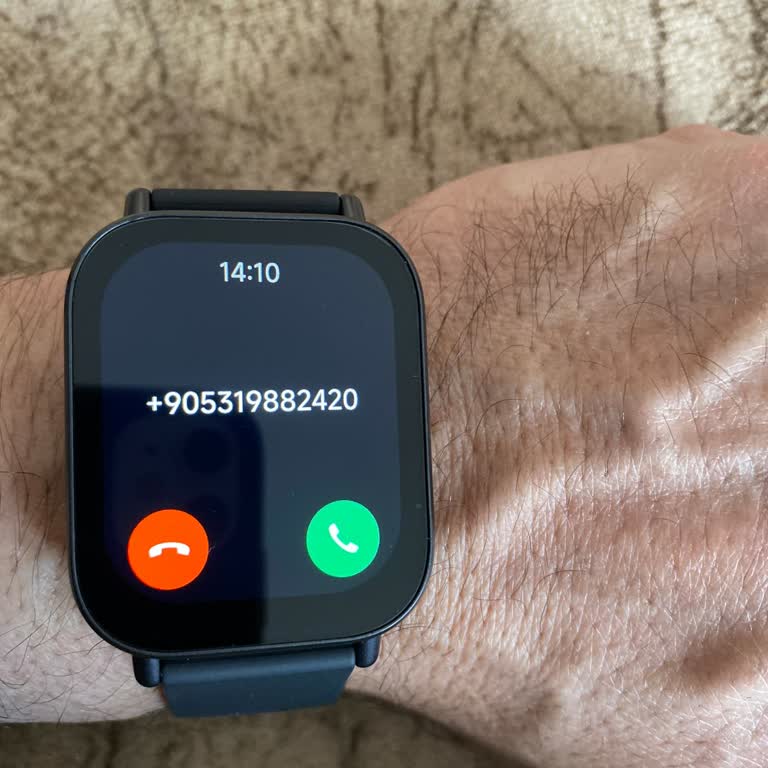 Redmi 5 Akıllı Saatte Arayan İsimleri Görüntülenmiyor