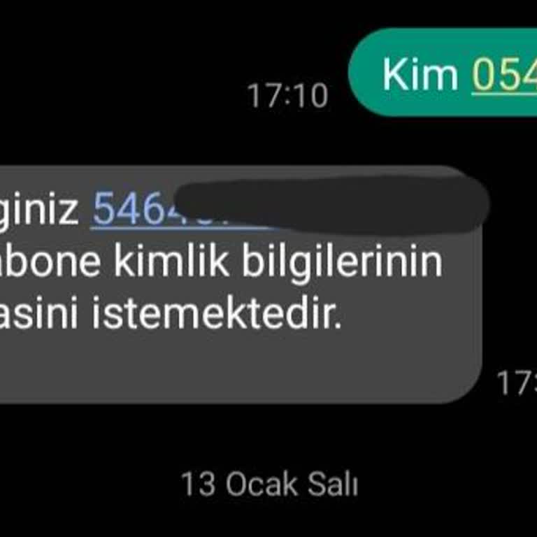 İzinsiz Vodafone Hat Açılması Ve Çözüm Bulamama