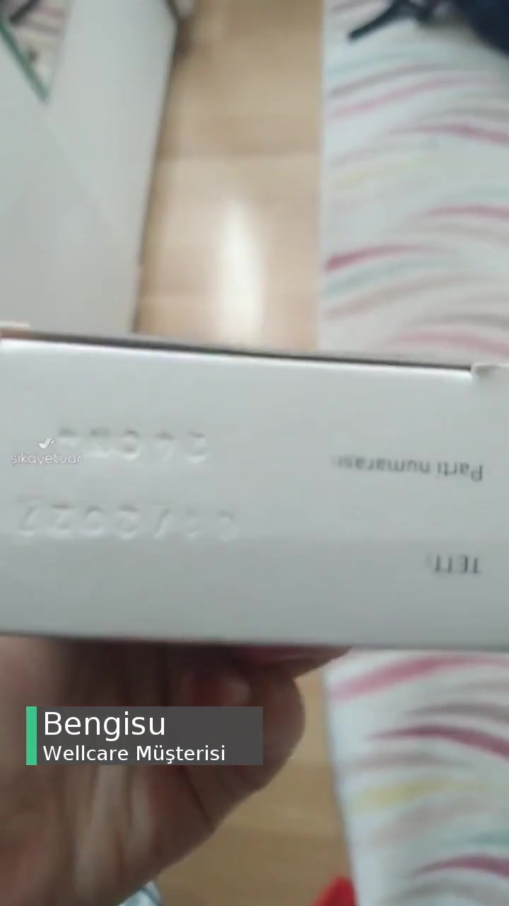 Wellcare Ürünün Orjinalliğinden Şüpheliyim! videonun kapak resmi
