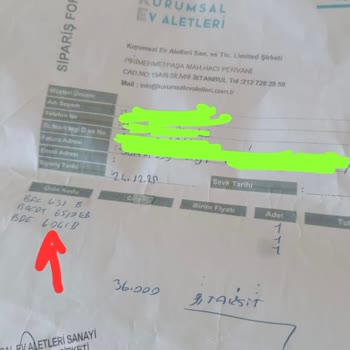 Yanlış Ankastre Modeli Gönderildi Ve Bayi Sorumluluk Almıyor