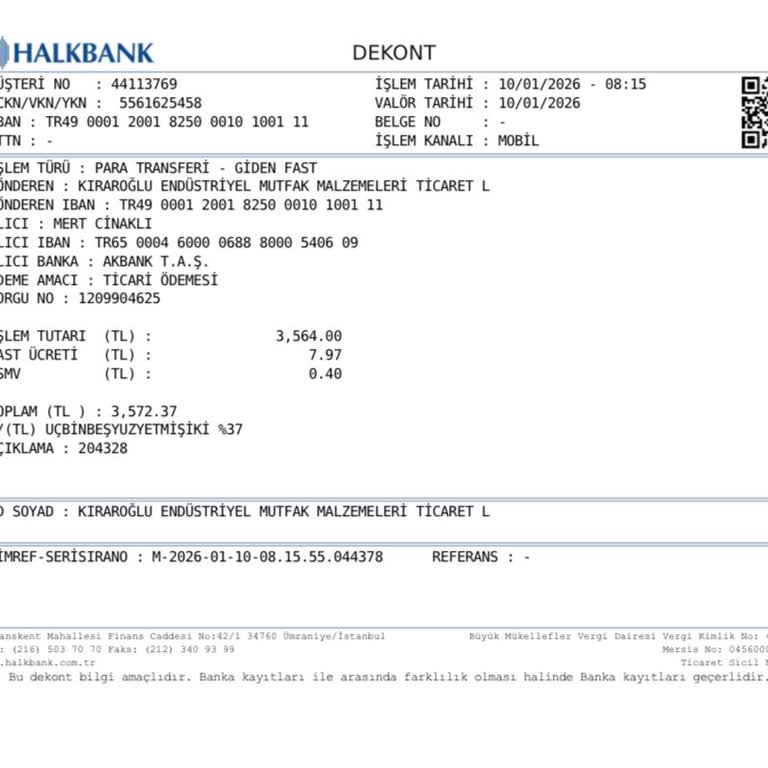 EFT İle Ödenen Çay Siparişinde Teslimat Bilgisi Yok, İade Talebi
