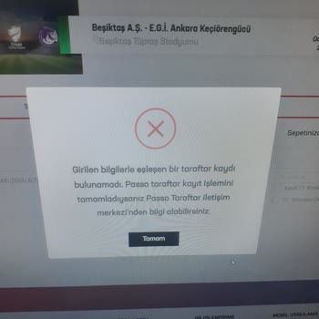 Passolig Uygulaması Kartı Görmüyor Ve Maç Bileti Satın Alımını Engelliyor