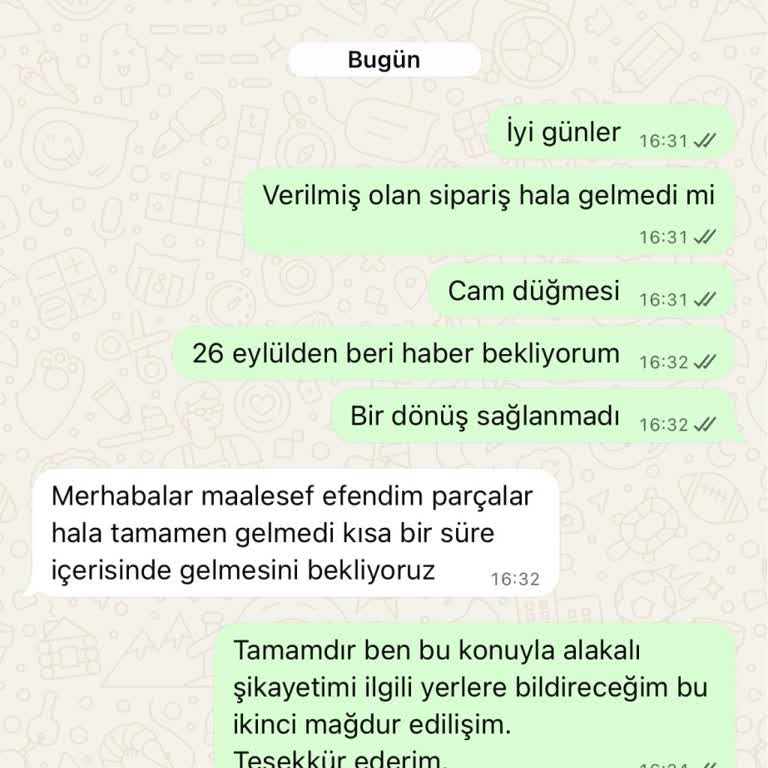 Parça Eksikliği Ve Tekrarlayan Cam Arızalarıyla Uzun Süreli Mağduriyet