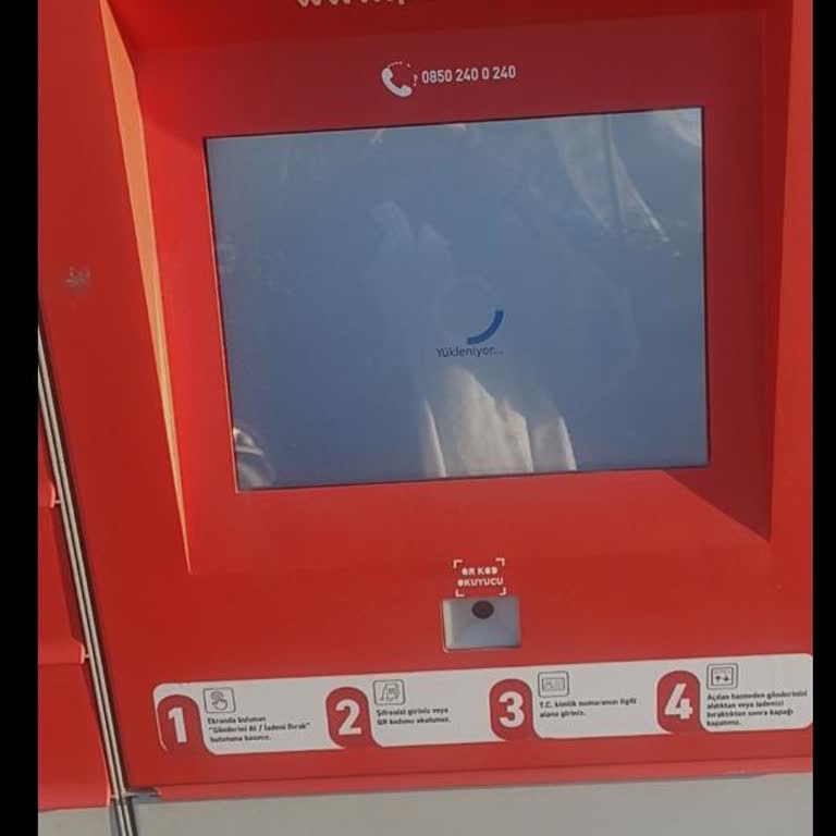 Avcılar Ispartakule Pudo Noktasındaki Cihaz Arızası Paketi Teslim Almayı Engelliyor