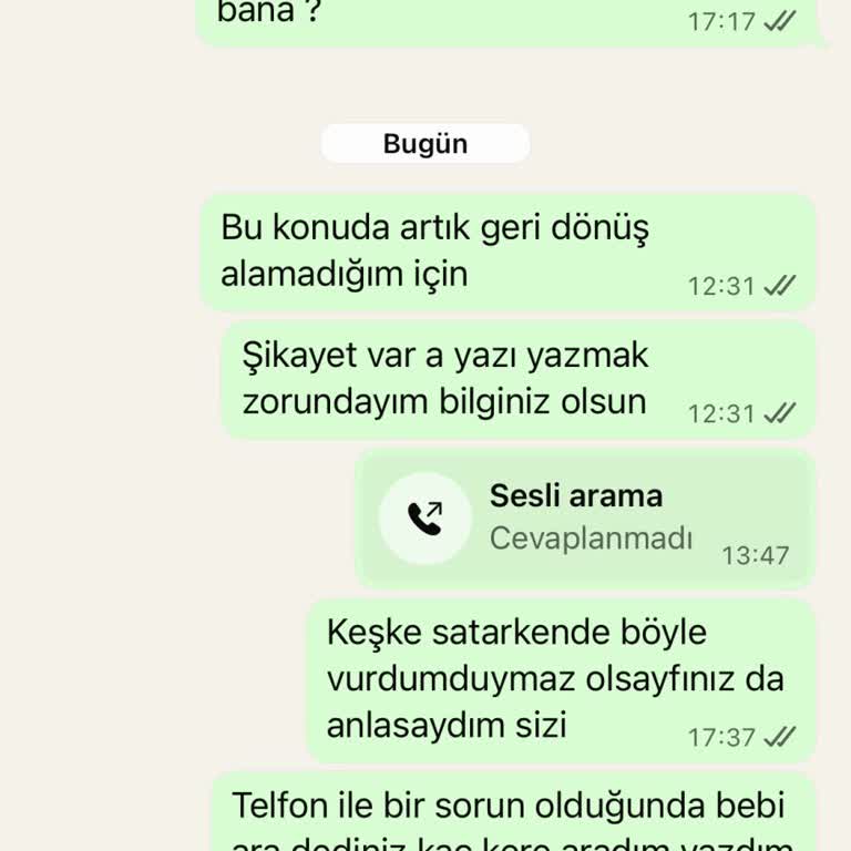 Scale Paketi Telefon Desteği Verilmediği İçin Aldatılma