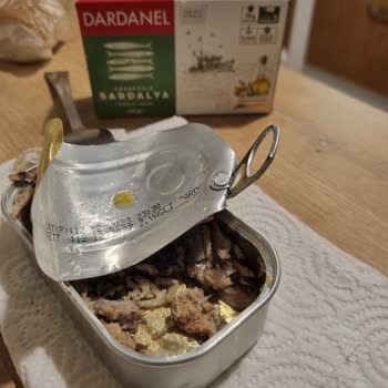 Dardanel Konserve Sardalya’da Larva Benzeri Yabancı Madde