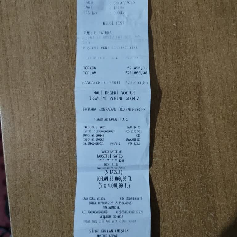 24.000 TL'lik Ücret İadesi Geri Dönmüyor