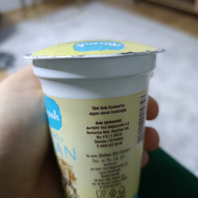 A101 Keçiören Şubesinde Son Kullanma Tarihi Geçmiş Ve Küflenmiş Ayran Satışı