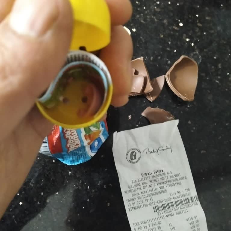 Oyuncak İçermeyen Yumurta Ürününde Kalite Kontrol Sorunu