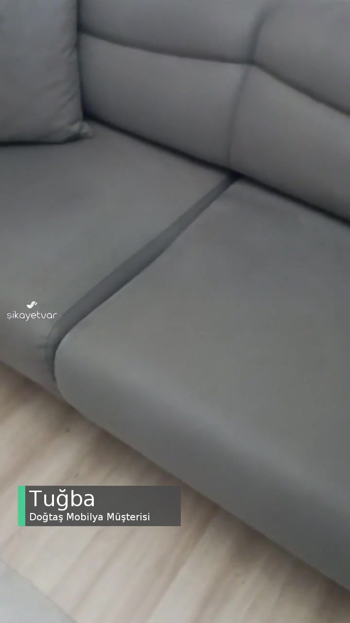 Doğtaş Nicole Koltuk Takımı Kalitesizliği! videonun kapak resmi