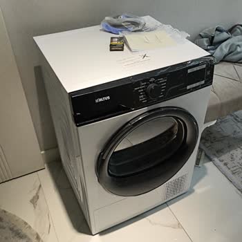 Servis Ekibi Kurutma Makinesini Yanlış Konuma Koydu, Montaj Yapmadı