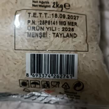 A101'de Satılan Yayla Tane Tane Pirinçte Koku Ve Bozulma Şikayeti