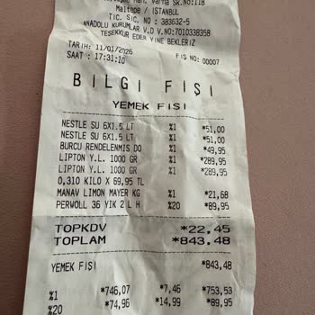 Kasada Barkod Hatası Nedeniyle Uygulanan Fazla Ücretin İadesi