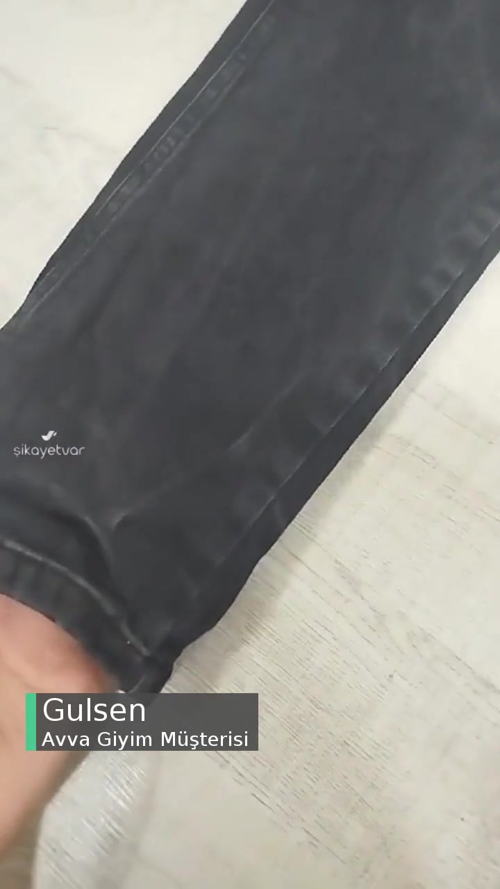 Avva Kot Pantolon İlk Yıkamada Deforme Oldu videonun kapak resmi