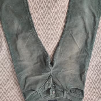 Mavi Kadife Pantolonların Renk Solması Ve Yıpranması Tek Reddin Haksızlığı