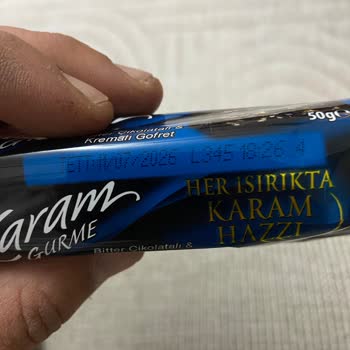 Eti Karam Gurme Çikolatasında Eksik Dolum Nedeniyle Değişim Talebi