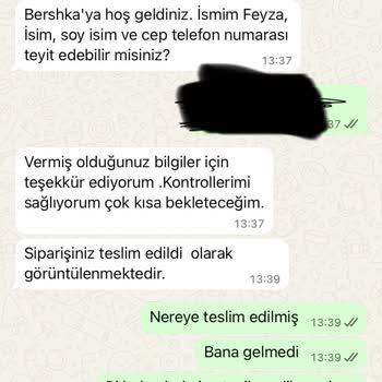 Teslim Edilmediği Kazak İçin Yanıtsız Müşteri Hizmetleri Ve Yanlış Teslimat