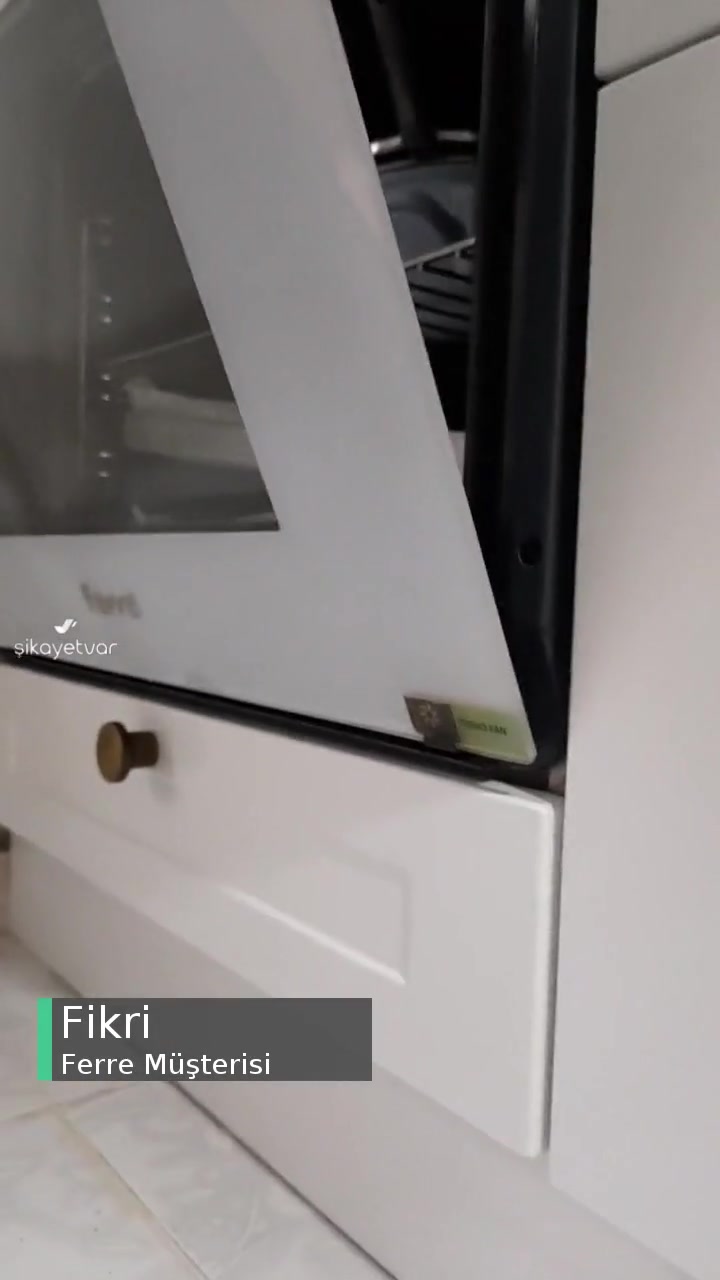 Ferre Ankastre Fırın Kapağı Menteşe Ve Tutma Kolu Problemi! videonun kapak resmi
