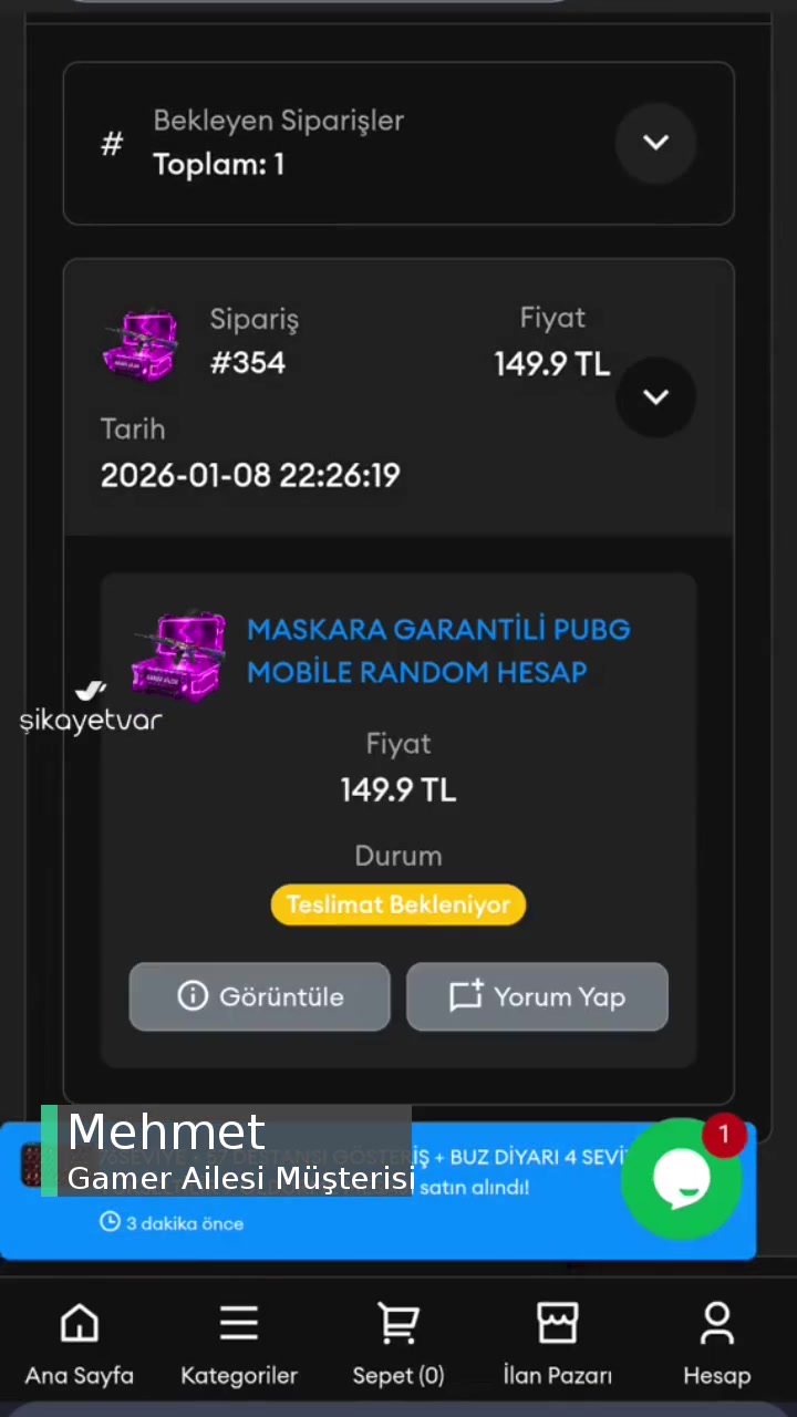 Gamer Ailesi Hesap Banlı, Lütfen Yardım Edin videonun kapak resmi