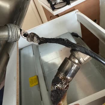 Kumtel Set Üstü Ocakta Yangın, Montajı Kendim Yaptığım İçin Garanti Dışı