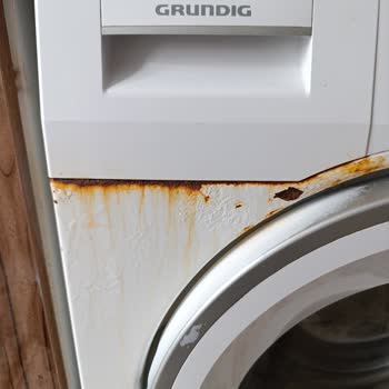 Grundig Çamaşır Makinesinde Kısa Sürede Paslanma Ve Haksız Servis Ücreti