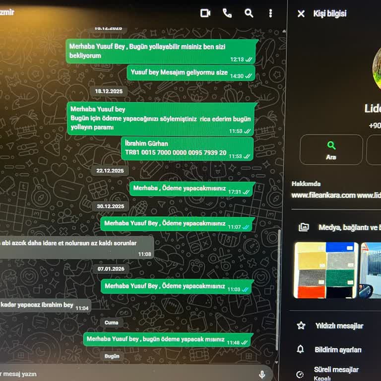 Liderfile.com'dan Çekilen 18.400 TL'nin İadesi Ve Ürün Gönderimi Sorunu