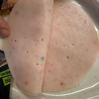 Namet Hindi Füme Ürünün İçinde Mavi Naylon Parça Bulundu