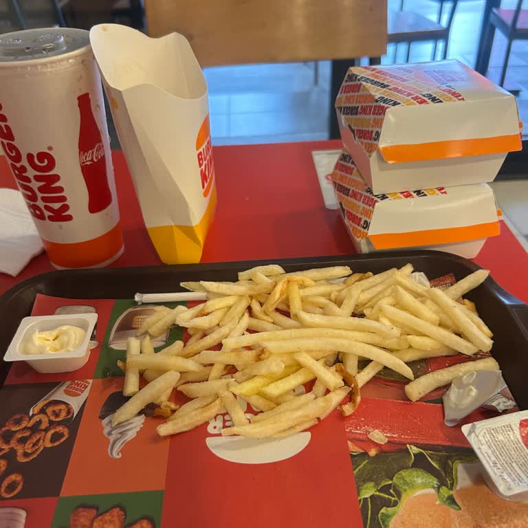 Burger King Ümraniye Mega Boy Patatesi Az Verildi