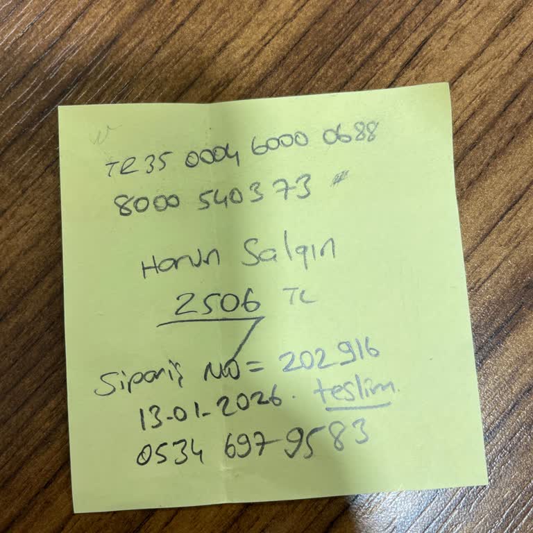 Kapıda Market'ten Siparişim Teslim Edilmedi Ve İade Bekliyor