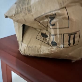 Tin Coffee Demlik Tamamen Paramparça Halde Geldi